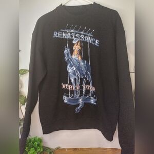 Beyoncé Official Renaissance World Tour Merch Billboard Adult Sweatshirt Small